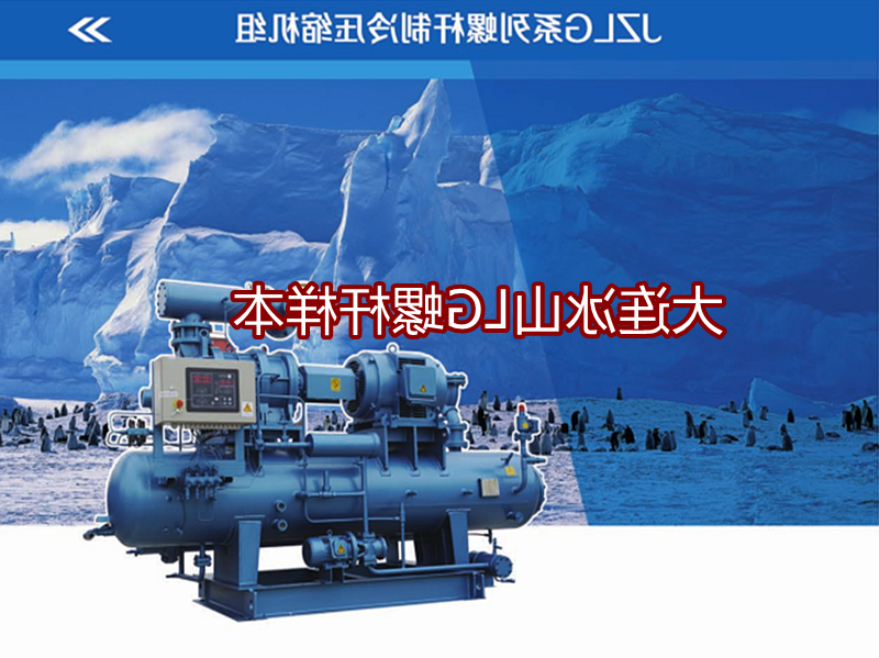 Dalian iceberg LG screw sample